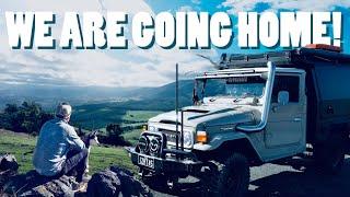 Last days in our travel FJ45 tiny home...we are going home!