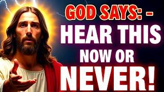  DON'T PLAY WITH GOD DON'T IGNORE  God Message Today | God Helps