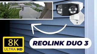 Dual-Lens/All-Seeing Powerful Camera // ReoLink Duo 3