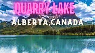 Quarry Lake Canmore..|Canmore,Alberta Canada...|Canmore Attractions..