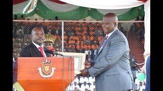 Burundi Abakinyi b'Intamba Mu Rugamba barashimiwe n'Umukuru w'Igihugu