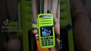 TalkPod A36plus GMRS Radios In Green That were sent to Me For Testing There are issues Video 1