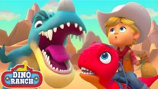 A Scary Dino Encounter! | Dino Ranch