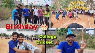 Happy birthday  Special   P.N College cricket match ️