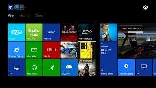 Xbox One Dashboard Demo Walkthrough