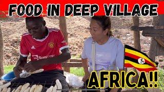 THIS IS WHAT THEY EAT | MUD HUTS  DISTRICT AFRICA, UGANDA  | ROAD-TRIP TO THE VILLAGE