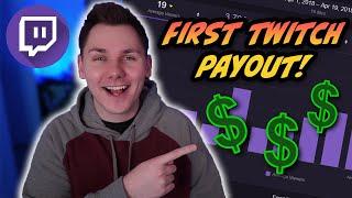 How Much Money Do Small Streamers Make On Twitch 2021 - My FIRST Twitch Payout