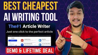 Cheapest AI Writing Tool With Lifetime Deal | Best Jasper.Ai Alternative | Texta.AI Review and Demo