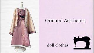 【Oriental Aesthetics】Fashion Design Kit-Creativity DIY-Han-style clothing #sewing #dollclothes