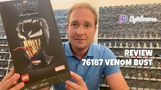 Review LEGO Marvel Super Heroes 76187 Venom Bust & Speed build