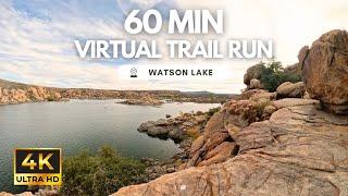 [4K] Around The Lake | Watson Lake Virtual Trail Run