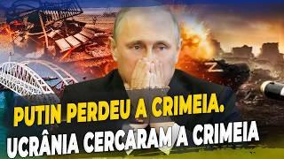 Finalmente aconteceu: as Forças Armadas da Ucrânia atingiram o ponto vulnerável da Rússia na Crimeia