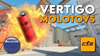 Best Vertigo Molotovs | CS2 Tutorial | Counter-Strike 2