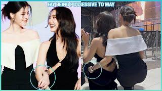 [FayMay] FAY BEING POSSESSIVE TO MAY During Praew Charity 2024 | Jealous Fay is scary