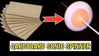 How To Make A Sonic Spinner//Sonic Spinner Kaise Banaen//Sonic Spinner Toy//#spinningtoy