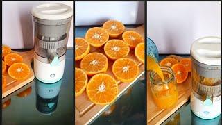 Chargeable Orange  Juicer Review || Review by Ayisha Mazhar