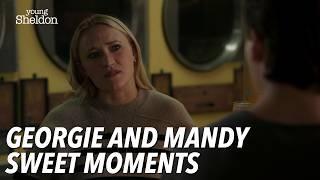 Georgie and Mandy Sweet Moments | Young Sheldon