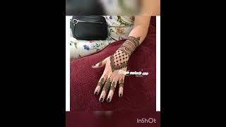 teej special girls mehndi design by divya mehndi art #mehndidesign #design #mehndi #ytshorts