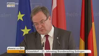 Gedenkveranstaltung zum 25. Jahrestag des Brandanschlags in Solingen am 29.05.2018
