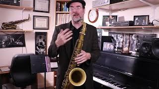 Major 7th Interval Study with Saxophonist Greg Fishman