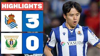 REAL SOCIEDAD 3 - 0 CD LEGANÉS I HIGHLIGHTS LALIGA EA SPORTS