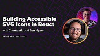 ️ Building Accessible SVG Icons in React with @chantastic | Some Antics