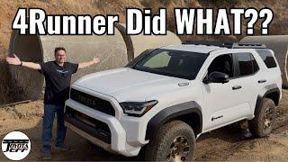 You Won't Believe 2025 Toyota 4Runner Trailhunter & What It Can Do!
