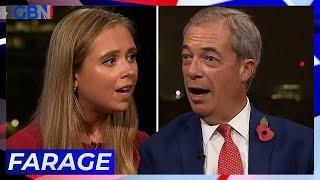 Nigel Farage CLASHES with PETA spokesperson for urging farmers to go vegan: 'Oat milk is horrible!'