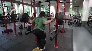 Whole Gym STARES at Sam Sulek Squat 500lbs for reps