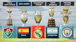 The Winners Of Every Football Competitions (2023-2024)