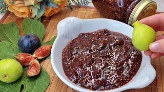 Marmalad Fiku pa tenxhere Nje metodë ndryshe me 100%SuksesFig Jam