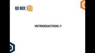 Introduction - 1 | QO-BOX