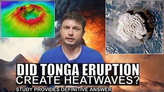 Is Tonga Eruption Responsible for 2023/2024 Heatwaves?