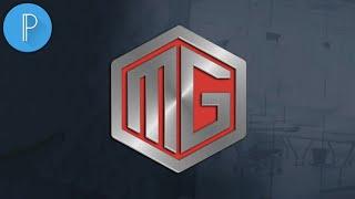 M G Logo Pixellab Logo Design - Logo Design In Pixellab By Shiva Graphy