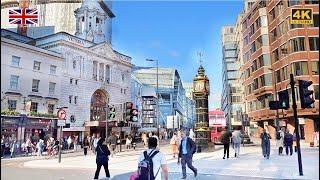 LONDON City Walk - Victoria Street and Westminster Abbey | UK Travel 4K video