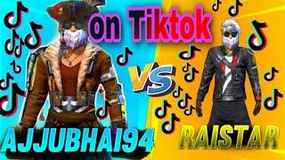 Ajjubhai vs Raistar on Tiktok|| Best funny video ||ajjubhai ||Raistar on Tiktok #Forevergaming