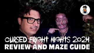 Cursed Fright Nights 2024 - Review and Maze Guide - Why did I get a HUMAN TOOTH?!