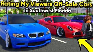 Rating My Viewers Off-Sale Cars In Southwest Florida!