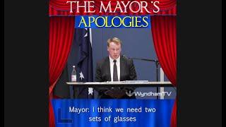 The Mayor's Apologies