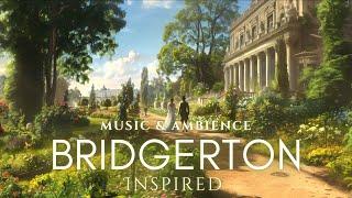 Regency Era Walk in a Park | Bridgerton Inspired Music & Ambience | Romantic Instrumental Playlist