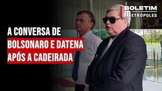 A conversa de Bolsonaro e Datena após a cadeirada