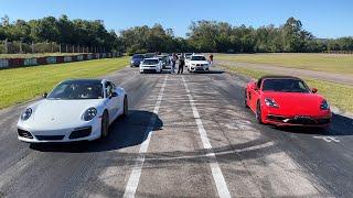 19º Super Challenge no Autódromo de Guaporé com Hellcat, GTR, RS4, R8 V10 Mustang Match 1, 918 Nitro