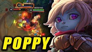 Wild Rift Poppy Gameplay (New Champion) Build & Runes