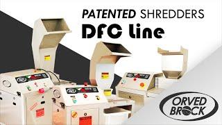 Meat and chicken shredders - Complete DFC's Line - Orved Brock