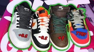 The Ultimate Nike Dunk Size Guide(SB, SP, High, Women)!!! Comparison With (AJ1&4, AM97, YEEZY)