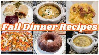 FALL DINNER RECIPES | 5 Cozy Autumn Dinner Ideas