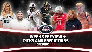 WEEK 3 PREVIEW + PICKS AND PREDICTIONS