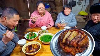 The Oldest Pork Fat Recipe in China | Most Satisfying Chinese Cooking