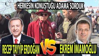 Bakırköyde Nefesleri Kesen Seçim Anketi | Recep Tayyip Erdoğan mı Ekrem İmamoğlu mu
