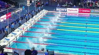 World Aquatics Swimming Championships 25m 2024 - Men 100m Butterfly - Heat6 - Chad Le Clos